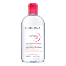 贝德玛（BIODERMA）卸妆水粉水500ml 舒妍多效洁肤液 (卸除防晒 敏感肌适用）