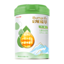惠氏启赋(Wyeth illuma)蕴萃 有机奶粉爱尔兰进口婴幼儿配方奶粉810g 【新包装】4段*1罐