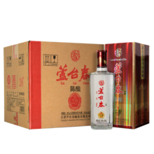 芦台春 二十陈酿 浓香型白酒 38度 500ml*6瓶 整箱装 (内含礼品袋)