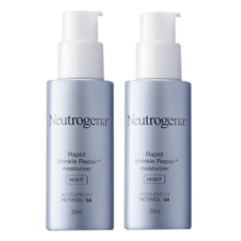 露得清（Neutrogena）维A醇抗皱修护晚霜维a醇面霜细纹视黄醇保湿滋润温和礼物护肤 【1代A醇】抗皱晚霜29ml*2