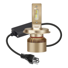 欧司朗（OSRAM）汽车LED大灯灯泡近光一体 夜驰者H4 一对【6000K超亮】12V/25W