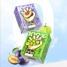 再降价、plus会员、需首购:哪吒捏爆 百分百果汁 混合12盒＊200ml
