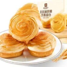 京东百亿补贴：良品铺子 0添加蔗糖手撕面包
