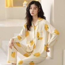 4日10点：香蜜闺秀 女士薄款家居服套装 3033009077
