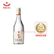 PLUS会员：红星 二锅头 蓝瓶绵柔8陈酿 53度清香型白酒 42度 250mL＊3件