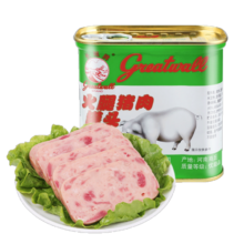 长城牌（Greatwall BRAND）小白猪午餐肉罐头340g即食儿童火锅烧烤食材方便面下饭菜预制菜