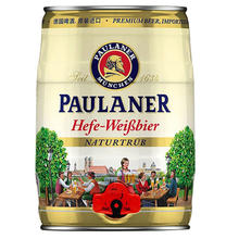 88VIP会员：PAULANER 保拉纳 酵母型 小麦啤酒5L