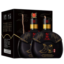 泸州老窖 原酿天典 52度浓香型高度白酒 999ml*2瓶 年货送礼宴请礼盒装