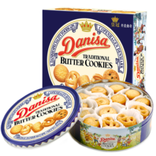 皇冠（danisa）丹麦曲奇饼干礼盒454g 零食早餐送礼团购  印尼进口