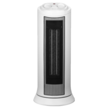 美的（Midea）取暖器 暖风机家用 恒温电暖器 电暖气片 电热烤火炉 立式无极调温节能省电摇头速热双档热风机 【立式入门 性价比优选 超级单品】