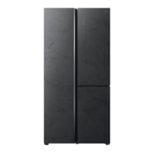 TCL Q10格物冰箱551升T型对开门大容量三系统超薄嵌入式底部散热独立变温区一级家用电冰箱R551Q10-T