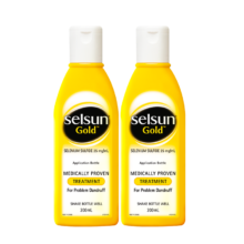 SELSUN Gold 2.5%l硫化硒强劲去屑洗发水 200ml*2