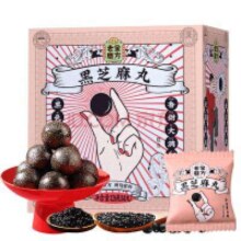 需首购、PLUS会员：老金磨方 黑芝麻丸126g 孕妇小零食*3件