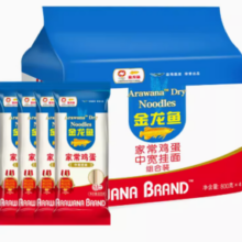 88VIP！金龙鱼 家常鸡蛋挂面组合装800g*4包