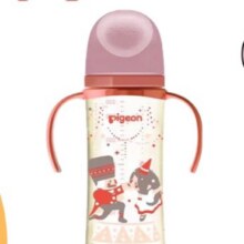 PLUS会员：贝亲（pigeon）奶瓶宽口径ppsu 330ml 胡桃夹子 *2件