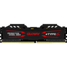 光威（Gloway）16GB DDR4 台式机电脑内存条 TYPE-α系列 16G 2666 石墨灰