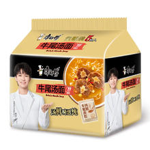 康师傅 方便面 好汤面 牛尾汤面五连包