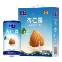 京东秒杀：露露杏仁露  经典款mini180ml*12罐礼盒 乳糖不耐饮料 需购2件