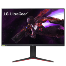 LG 31.5英寸 NanoIPS 2K 180Hz(O/C) 10.7亿 HDR 1ms 设计师 办公 小金刚 游戏 电竞显示器 32GP850