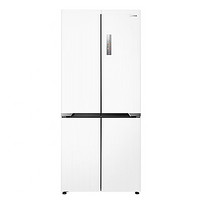 PLUS会员！Midea 美的 MR-535WUSPZE 十字门 超薄零嵌 双系统双循环 510L 白色