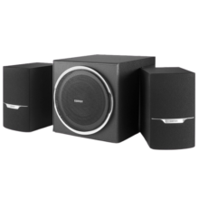漫步者（EDIFIER）R303BT 2.1低音炮电脑音响 全木质蓝牙音箱 游戏音响 台式机笔记本音响 黑色