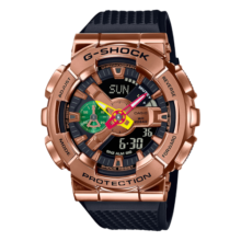 卡西欧（CASIO）G-SHOCK 八村塁第二弹时尚运动防水男表石英手表 送男友 GM-110RH-1APR-200M防水