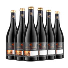 plus会员:蕾拉 进口红酒14度干红葡萄酒 礼盒750ml*6支装