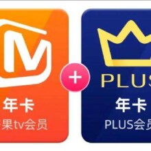 芒果TV会员12个月年卡+京东Plus年卡