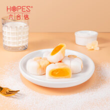plus会员:六合信（hopes）橙白双色造型芒果味/抹茶味麻薯 360g＊10件
