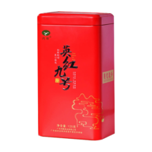 鸿雁 英德红茶正宗英红九号 广东农科院茶科所 生态茶园 红方罐125g