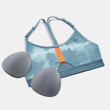 NIKE 耐克 女子运动内衣DF INDY DYE AOP BRA运动服DM0558-058灰蓝 S码