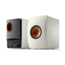 KEF LS50 Wireless II 无线HiFi音响家用客厅2.0立体声有源音箱高保真发烧级电视高端书架箱 白色