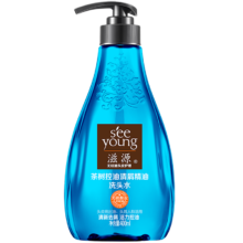 PLUS会员：seeyoung 滋源 茶树控油清屑精油洗头水 400ml/瓶*5件＋赠送精油发膜 70ml*5支