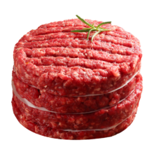 往来白丁澳洲安格斯原切牛肉饼汉堡肉饼儿童早餐半成品进口谷饲牛肉 生鲜 牛肉饼5片/500g【100g*片】