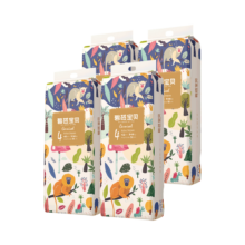 百亿补贴、plus：碧芭宝贝 丛林狂想曲纸尿裤 纸尿裤L码4包168片