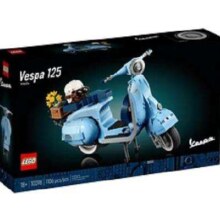 京东百亿补贴、PLUS会员：LEGO 乐高 Creator创意百变高手系列 10298 韦士柏 Vespa 125 踏板摩托车