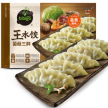 PLUS会员！bibigo 必品阁 王水饺 菌菇三鲜1200g 约48只