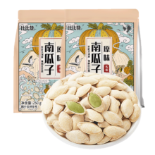Plus会员、概率券:比比赞 原味南瓜子 250g