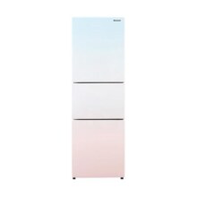 松下(Panasonic)渐变三门冰箱NR-EC27MPB-Z 270L宽幅变温室 银离子抗菌 风冷无霜变频WIFI智能