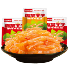 限学生：好味屋魔芋王子素毛肚魔芋爽辣条10包香辣味