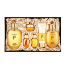 后（The History of Whoo） 套盒天气丹拱辰享水妍津率享后套装护肤礼盒送女友情人节礼物 后拱辰享气韵生水乳6件套