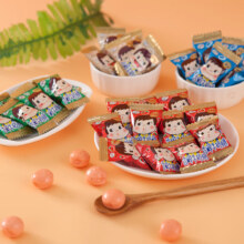PLUS会员：不二家（FUJIYa）香醇牛奶糖 混合口味 500g 1袋