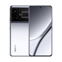 realme真我GT5 第二代骁龙8 5G旗舰芯 150W光速秒充 144Hz电竞直屏 12GB+256GB 流银幻镜 5G手机