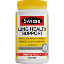 Swisse肺动能片草本复合维生素片90片*1瓶 含灵芝 锌硒 黄芪维ACE 礼物送父母长辈
