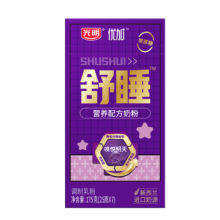 PLUS会员、需首购：光明优加 舒睡营养奶粉调制乳粉 175克