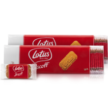 Plus会员、概率券:和情（LOTUS）焦糖饼干312.5g*2包+凑单