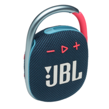 JBL CLIP4 无线音乐盒四代 便携蓝牙音箱 低音炮 迷你小音响  防尘防水 超长续航 音响礼物  蓝拼粉