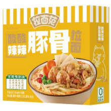 PLUS会员: 今麦郎 非油炸 酸酸辣辣豚骨拉面 131g*1盒