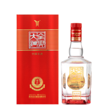 全兴大曲 全兴红52度浓香型白酒纯粮食酿造 升级版 高度 口粮酒 500ml*2 双瓶（送礼袋）