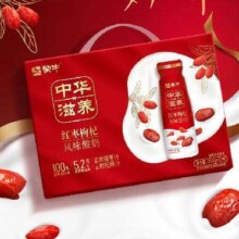 蒙牛 中华滋养红枣枸杞风味酸牛奶预制瓶210g*10瓶